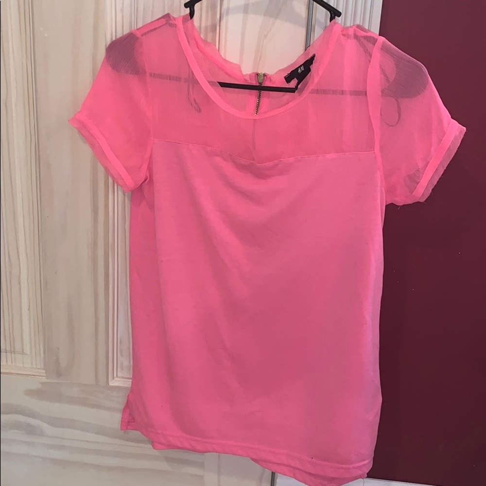Pink shirt